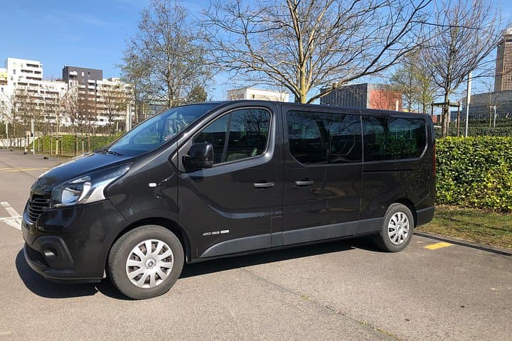 Transfer from CDG/ORLY/LBG Airport to Paris by Van (8PAX)