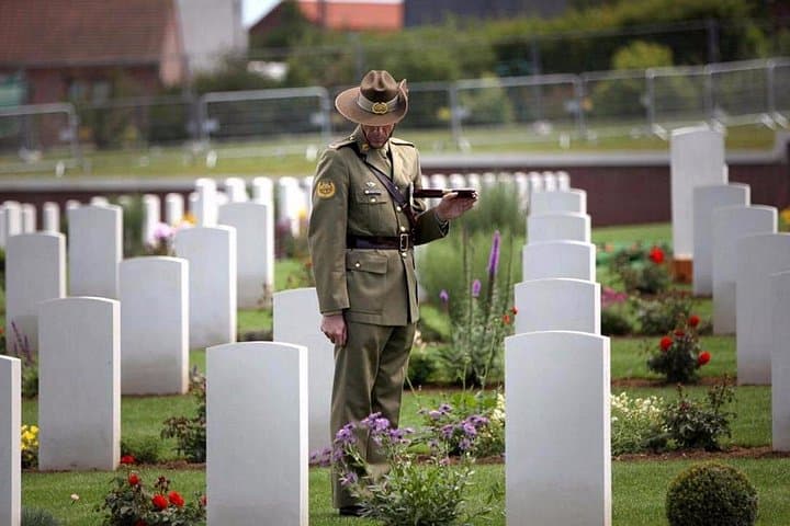 Australian - Fromelles-Ypres Day Tour - from Arras