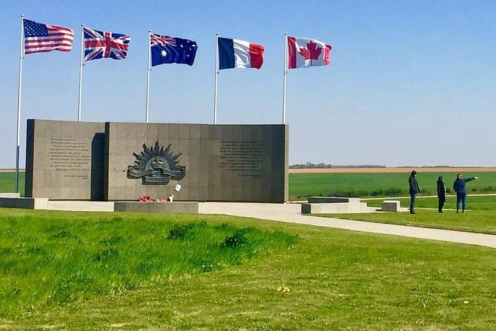 Australian - Out in the Somme Day Tour - from Arras