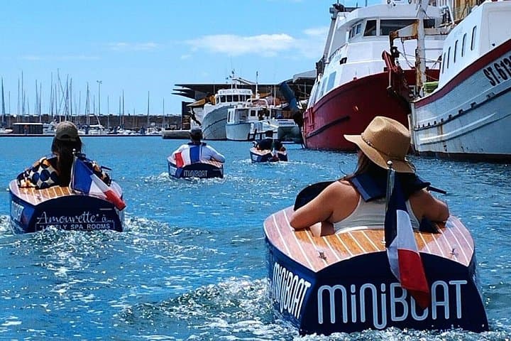 SÈTE EXPERIENCE guided miniboat tour on the Royal Canal