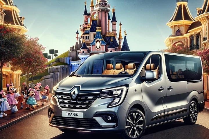 Airport Transfer Paris - Disneyland - Minivan 1-8 Passengers
