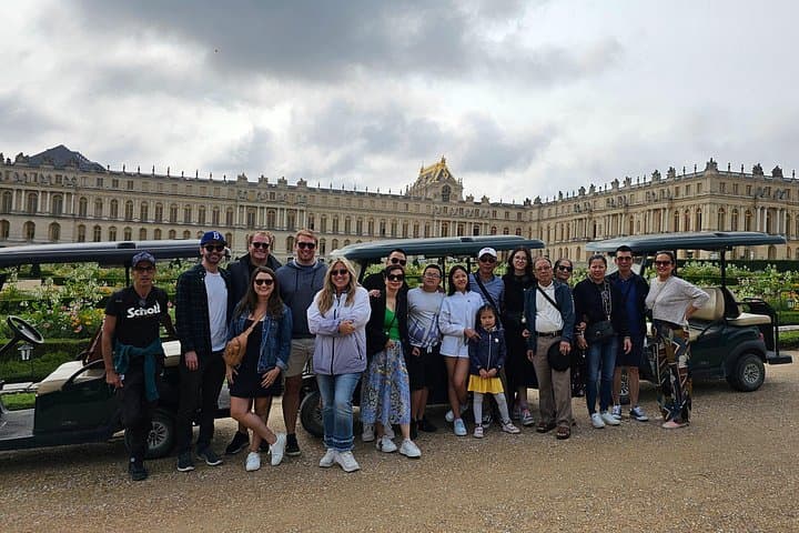 Versailles Golf Cart and Shuttle Tour: Gardens, Hamlet, Palace