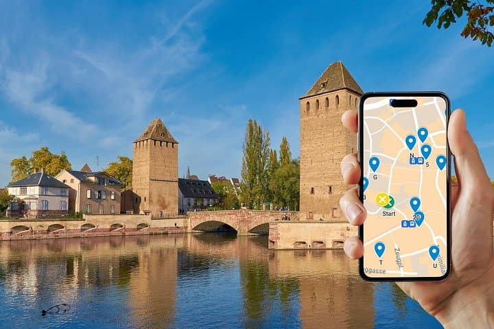 Self-guided scavenger hunt and city game in Strasbourg