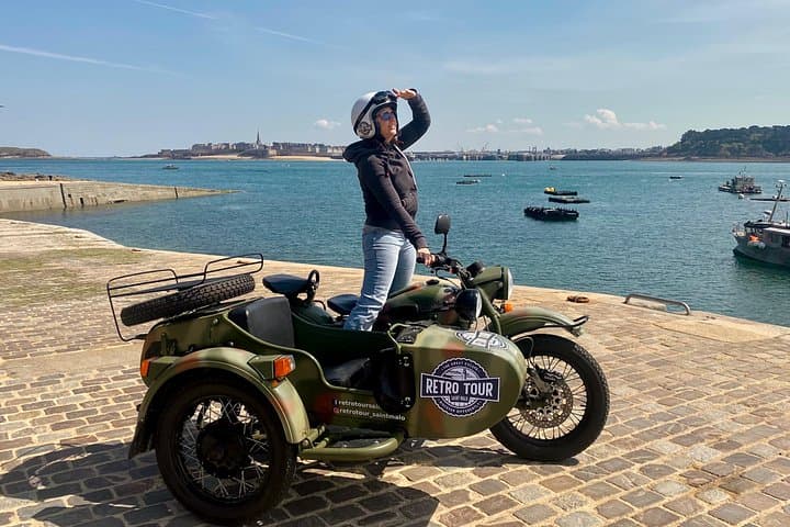 Saint Malo, Cancale and the Emerald Coast in a vintage sidecar