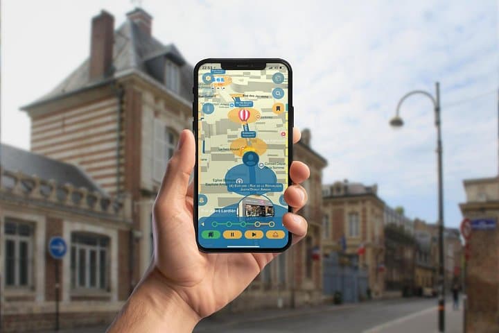 Amiens World of Jules Verne GPS App Walking Tour Mobile Game
