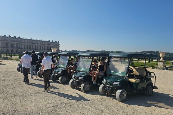 Versailles Golfcart and BikeTour: Gardens Hamlet Fountains