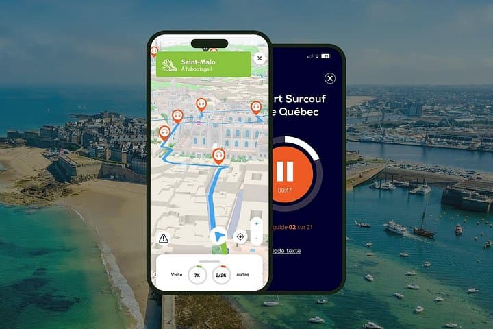 Saint-Malo Audio Guided Walking Tour 2h40 and 29 reviews