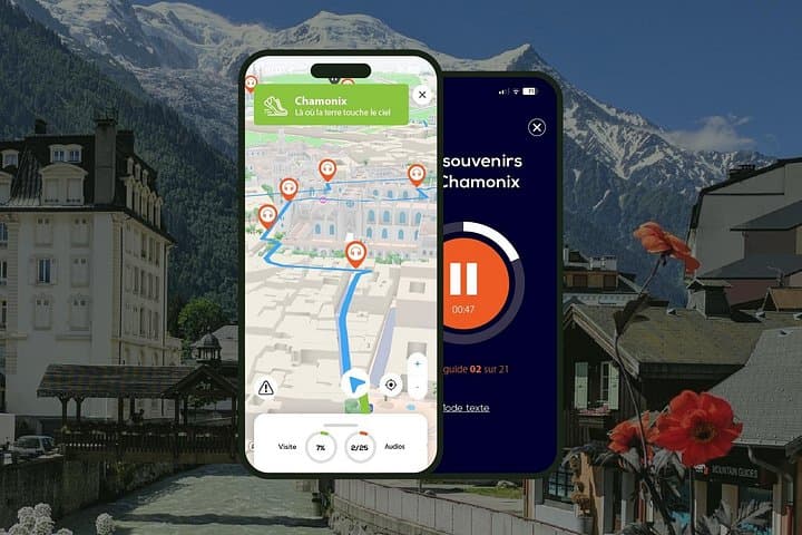 Chamonix Audio Guided Walking Tour 1h30 and 22 audio reviews