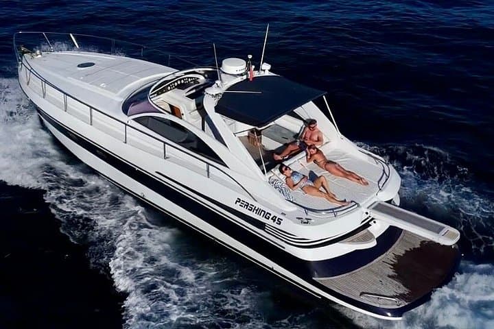 Saint Tropez Full Day Private Yacht Charter on Pershing 45