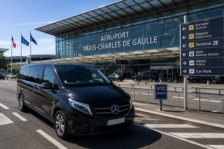 Private transfer CDG Paris to VAN