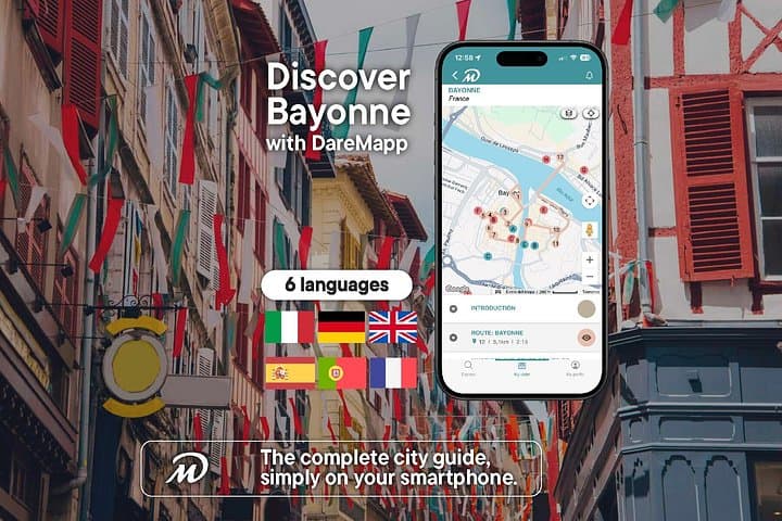 TOP Bayonne : Private Guided Tour with your mobile