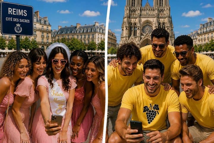 Reims Challenges EVG EVJF City Challenge team