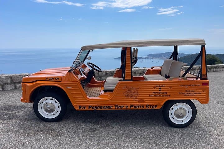 Eze and Riviera in Méhari Beaulieu and Cap Ferrat Private Tour