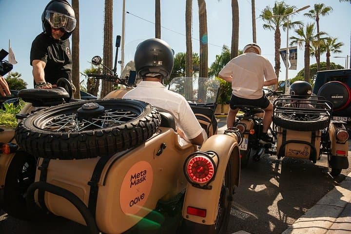 Discovering the French Riviera, from Nice to Monaco, in a Sidecar