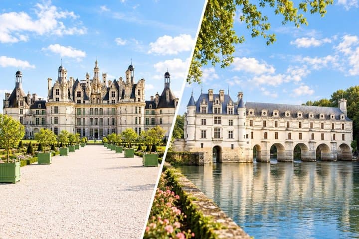 Chambord Castle & Chenonceau Small Group(2-6) with Hotel Pick Up