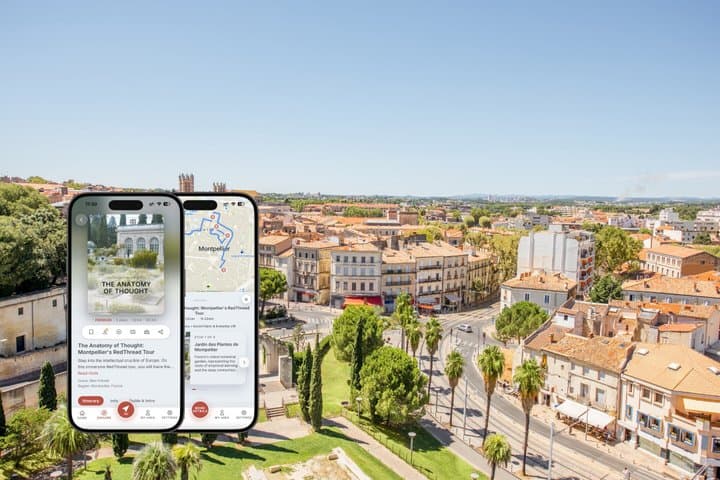 Anatomy of Thought Self-Guided Podcast Tour Montpellier