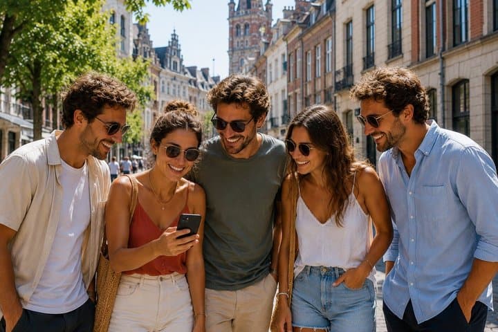 Escape Game Theme Magic Team in the streets of Lille